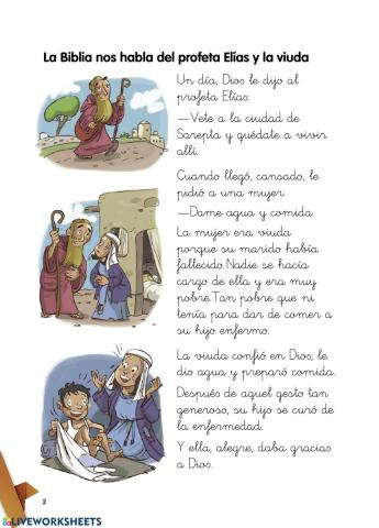 Elias y la viuda