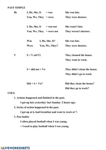 Past simple - Present perfect