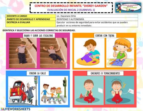 Acciones de seguridad