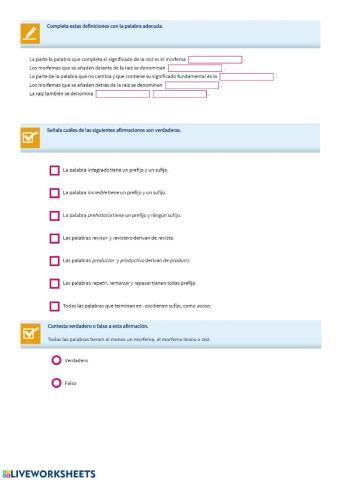 Autoevaluación: lengua 5º