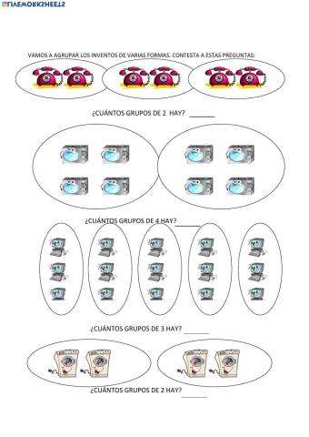 División como agrupamiento