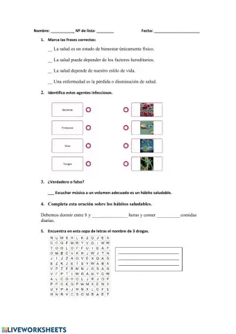 Naturales - La salud