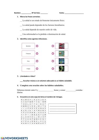 Naturales - La salud