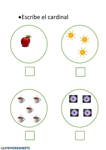 Cardinales (1 al 5 )