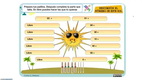 Sol de los números 1
