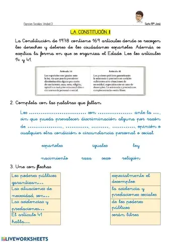 La constitución española