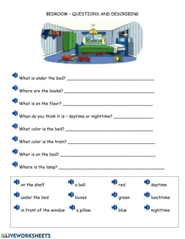 WH questions listening comprehension