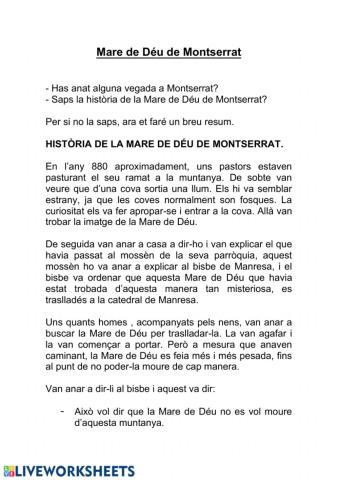 Mare de Déu de Montserrat