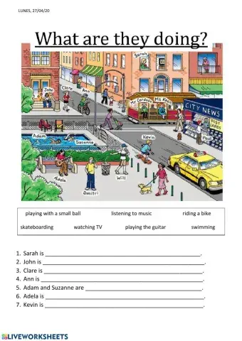 What are they doing?