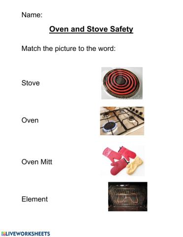Oven and Stove Safety