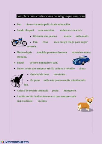 Contracción artigos