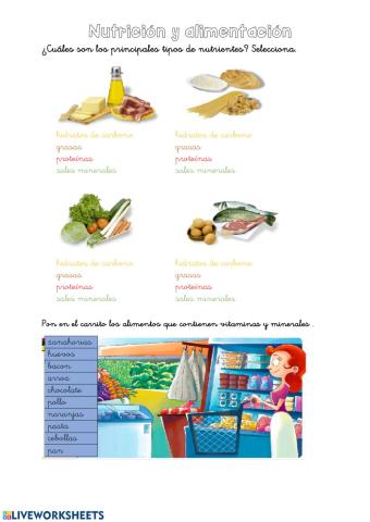 Nutrición y alimentación