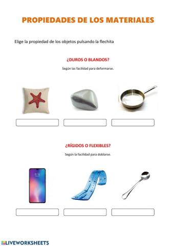 Propiedades de los materiales