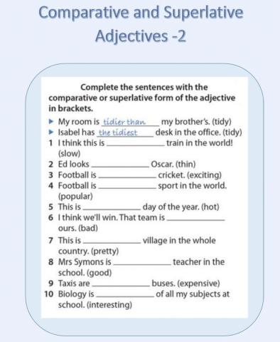 Adjectives