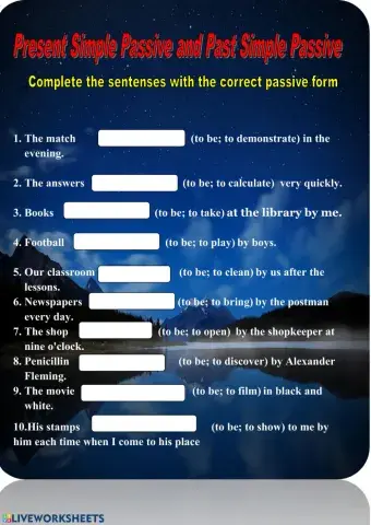 Passive Voice
