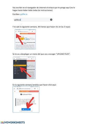 Ficha para subir enlace a archivos