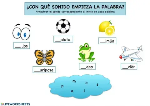 ¿Con qué sonido empieza la palabra?