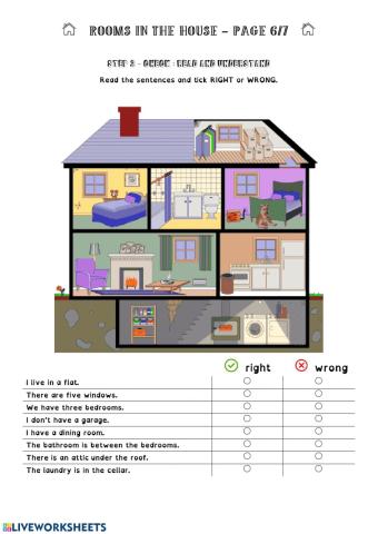 Vocabulary of the house