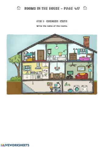 Vocabulary of the house