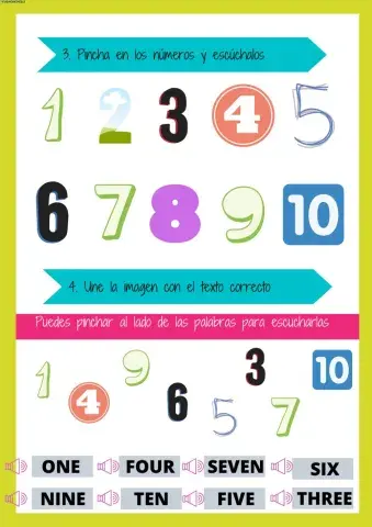 Learning numbers