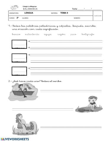 Control Tema 9 Lengua