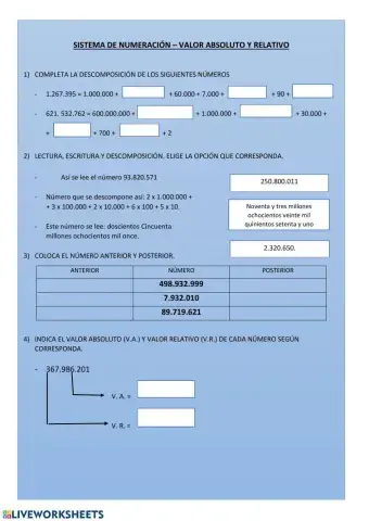 Sistema de numeración