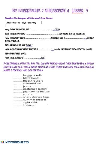 Pre int 2 adolescents 4