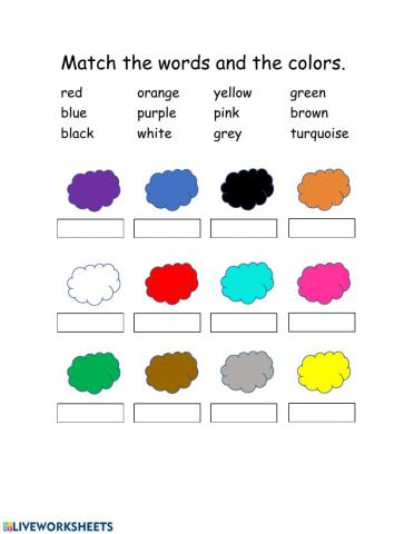 Match the colors (2)