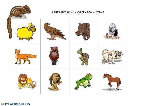 BIBIPAROAK ALA OBIPAROAK