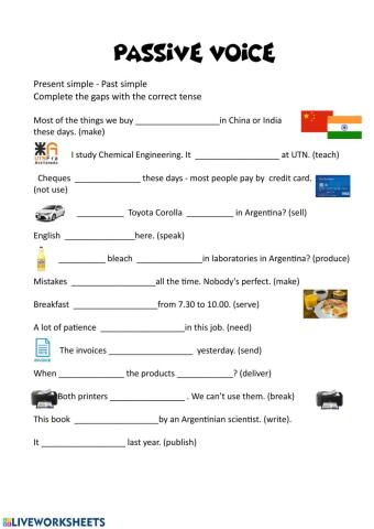 Passive voice