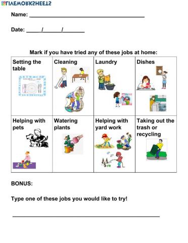 Jobs at Home