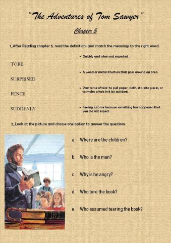 Tom Sawyer Chapter 5