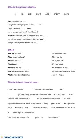 Revision Welcome unit