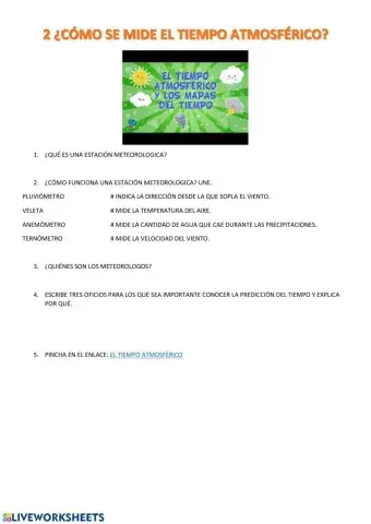 Medida tiempo atmosférico