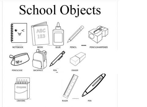 School objects