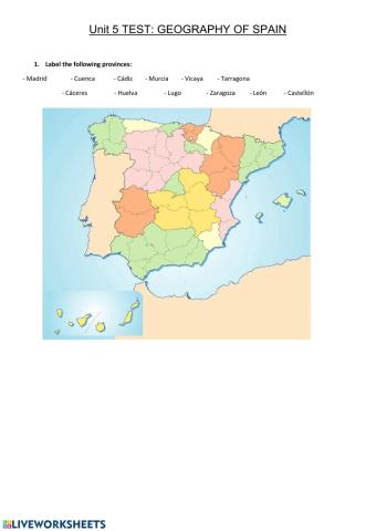 Geography of Spain