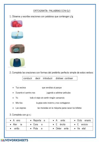 Reglas j-g
