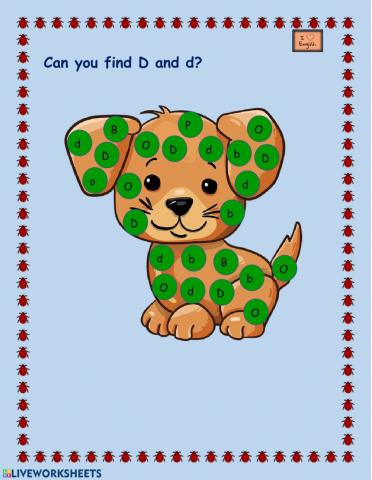 Letter D recognition