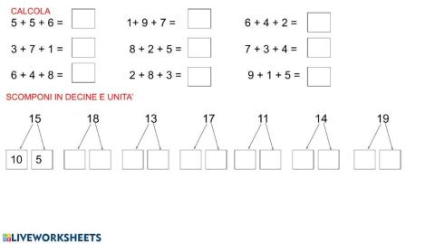 Numeri amici del dieci