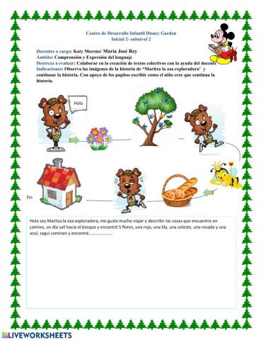 Ámbito Comprension y Expresion del Lenguaje