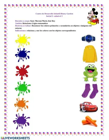 Ámbito Relaciones  Lógico Matemático