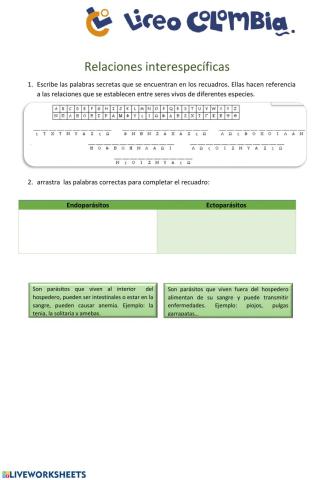 Relaciones interespecificas