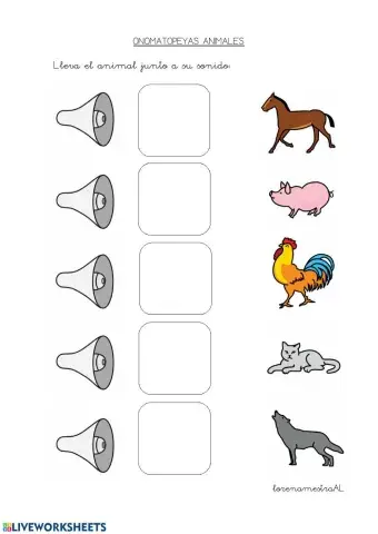 Onomatopeyas animales 1