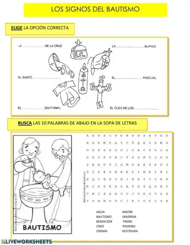 Los signos del Bautismo