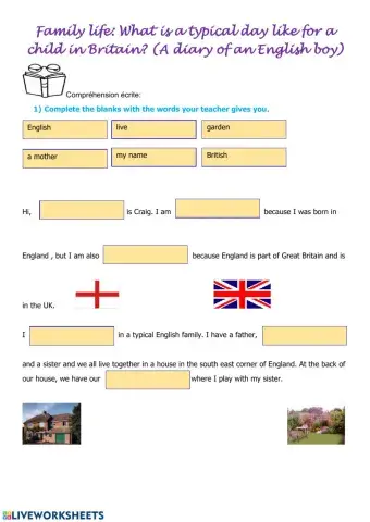 The life of an English kid