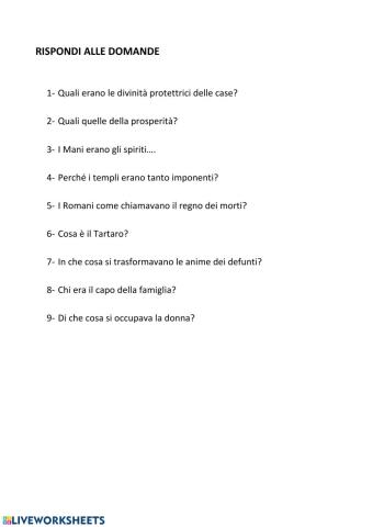 La religione dei romani