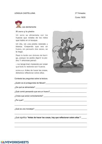 Comprensión lectora