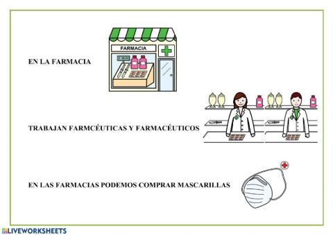 La farmacia - mascarillas