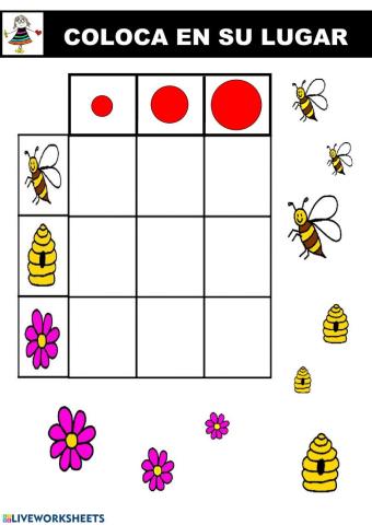 Coloca en su lugar (las abejas) - con audio
