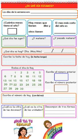  REPASAMOS EL CALENDARIO 1